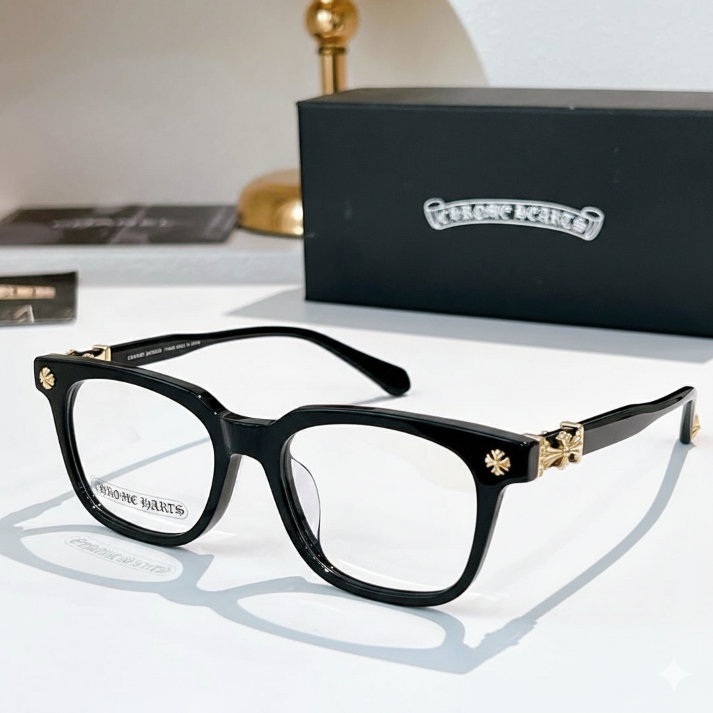Chrome Hearts - Gold / 10 paires