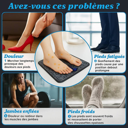 Masseur de Circulation des pieds EMS